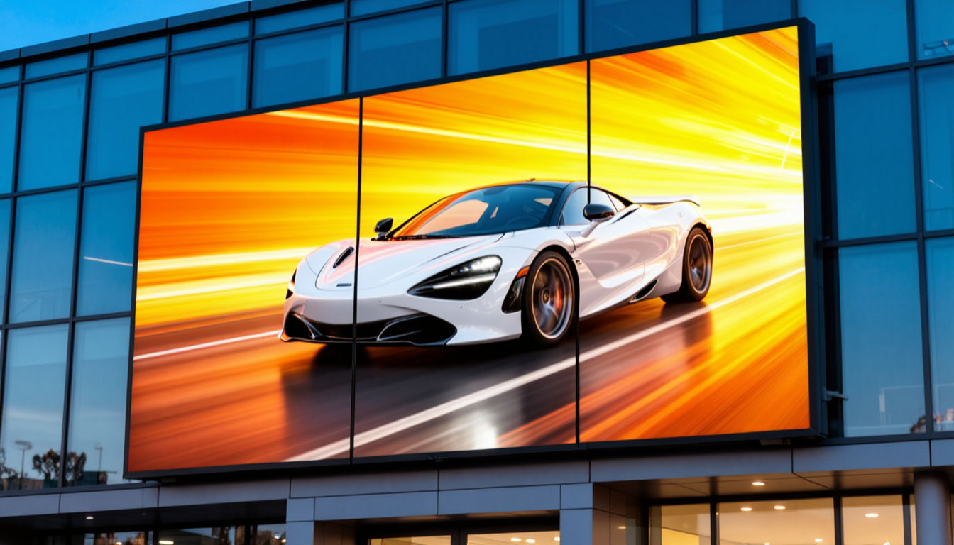 LED information panel product preview