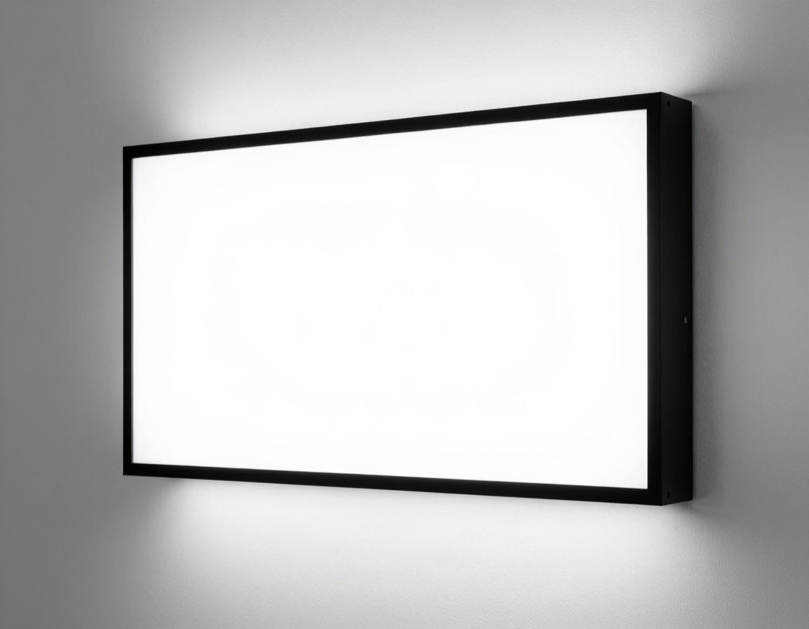 Lightbox signage product preview